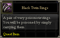 Black Twin Rings