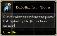 Exploding Fist's Gloves