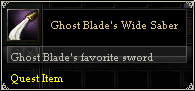 Ghost Blade's Wide Saber
