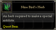 Nine Bird's Herb