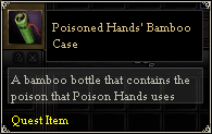 Poisoned Hand's Bamboo Case