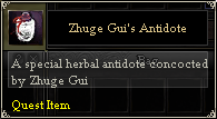 Zhuge Gui's Antidote
