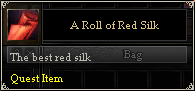 A Roll of Red Silk