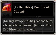 [Collectibles] Fan of Red Phoenix