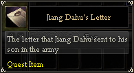 Jiang Dahu's Letter